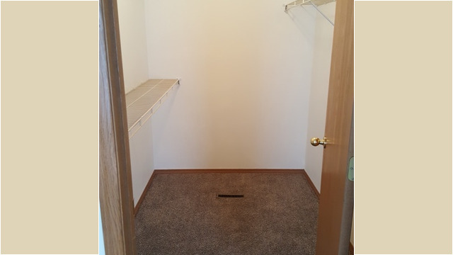 Huge closet for master bedroom